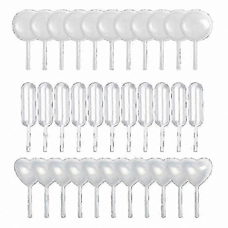 200 Count Transparent Dropper Pipettes for Baking, Desserts, and Crafts