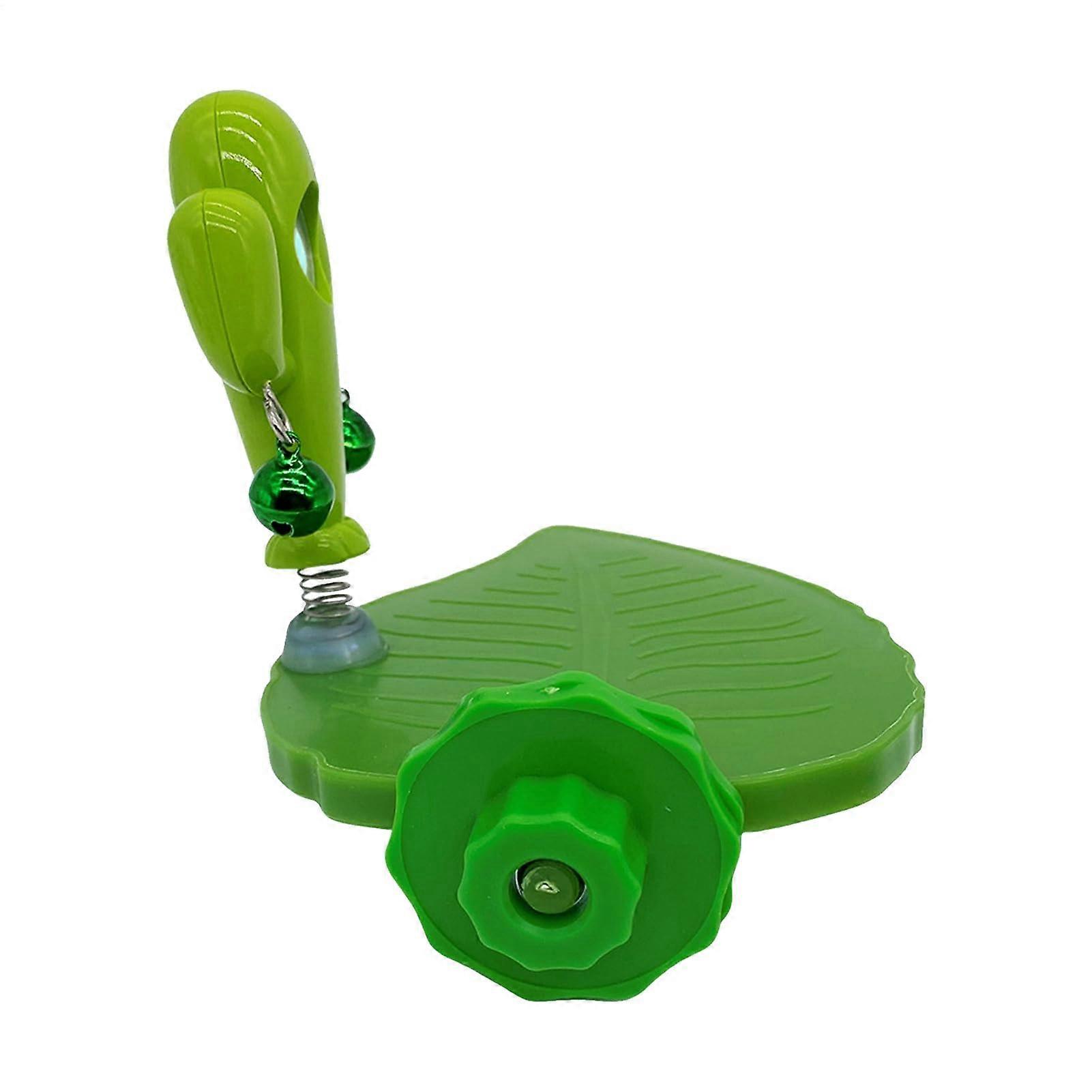 Sittich-Spielplatz Parakeet Playground Puzzle Enrichment Toy Twig Stand Leaf-Form Style For Cockatiel Lovebird Canary