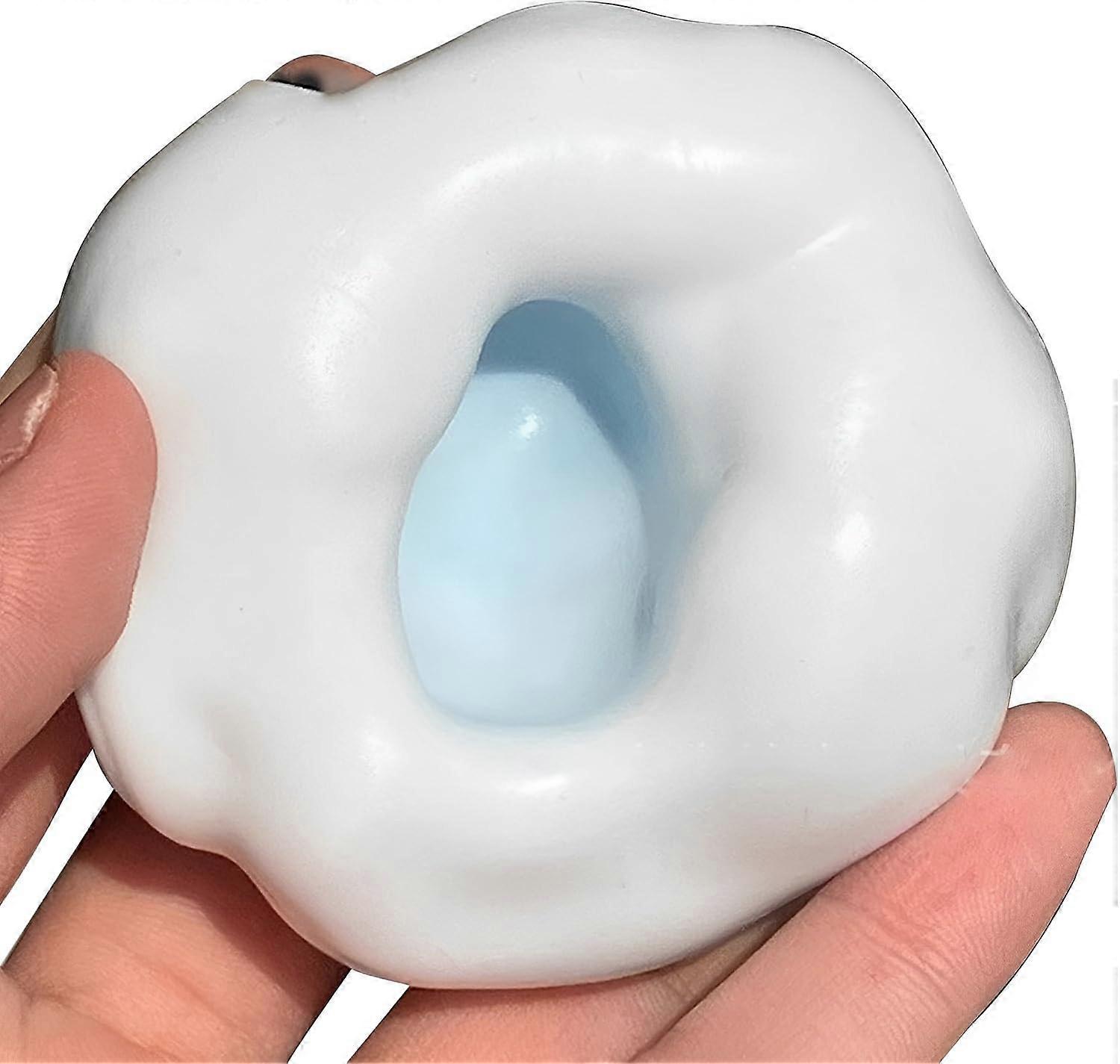 Stress Relief Ball - Sand Sticky Vacuum Ball for Adults, Colorful Beads Squeezing Toy for Anxiety Relief and Relaxation
