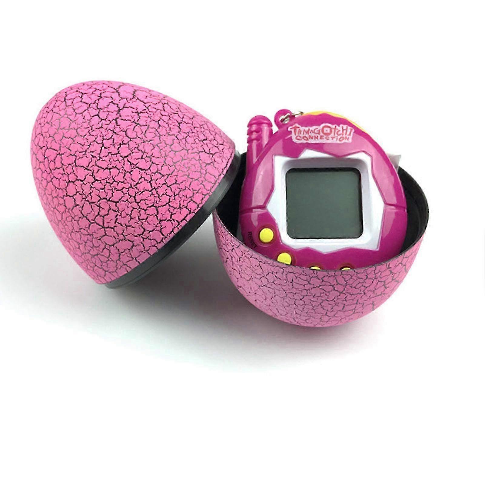 Portable Electronic Virtual Pet Game Machine for Children - Funny Pet Simulator with Egg-Shaped Case for Fun and Entertainment