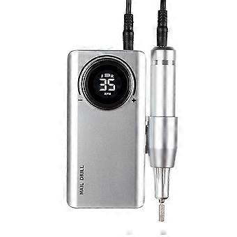 Rechargeable 35000 Rpm Nail Drill Electric Nail File High Speed For Gel Nails HG