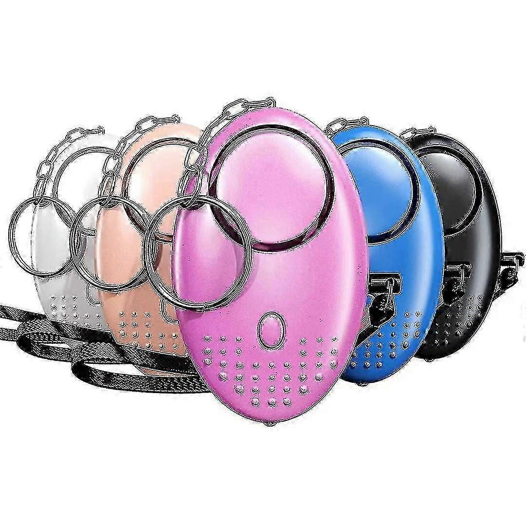 5-Pack Personal Safety Alarm - Loud D Alarm for Emergency Protection