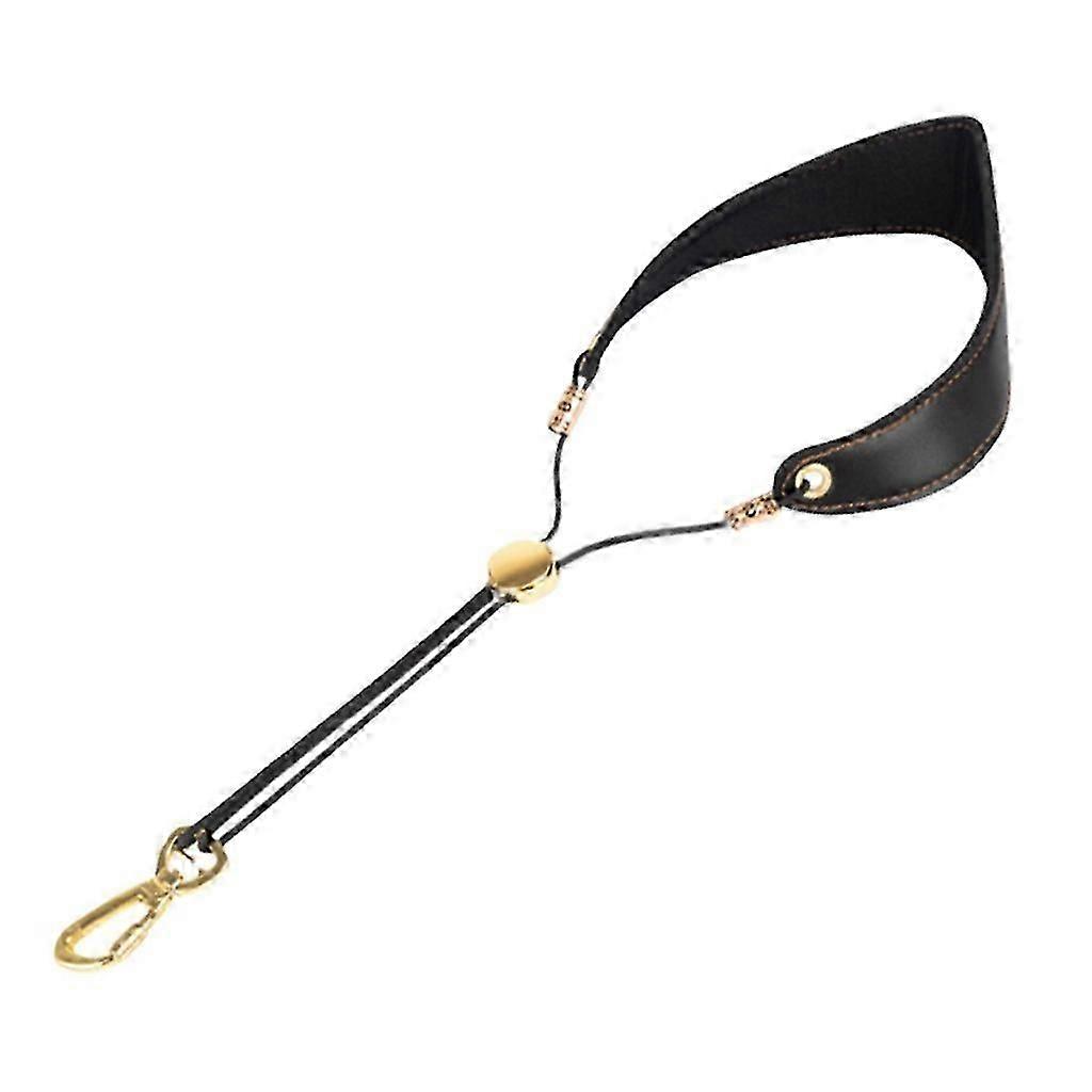 Adjustable Length Saxophone Neck Strap Soft Sax Leathers Breathable Strap Padded