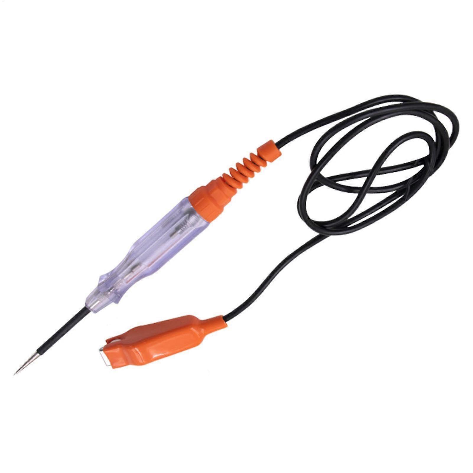 12V Test Light  Heavy Duty 624V Circuit Tester with Extended Spring Wire Fuse Pen