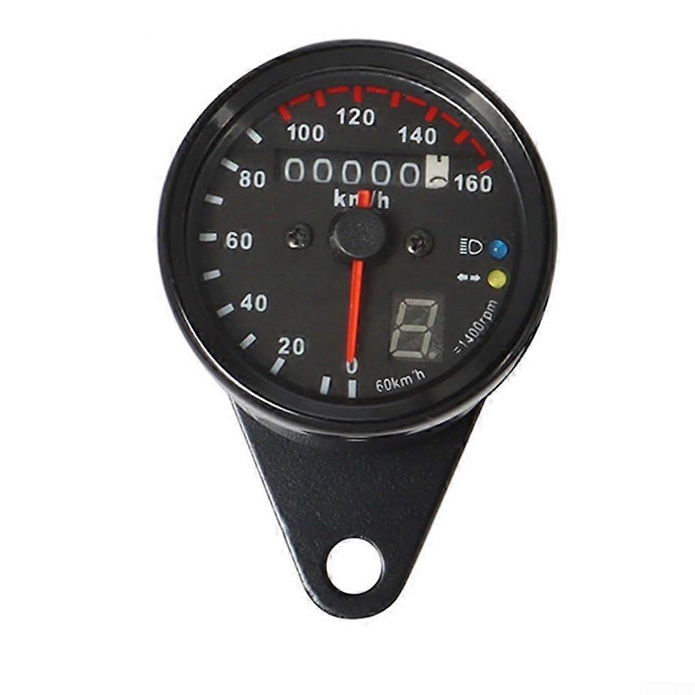 Digital Motorcycle Speedometer Odometer Gauge with LED Indicator for Enhanced Visibility and Precise Speed Measurement