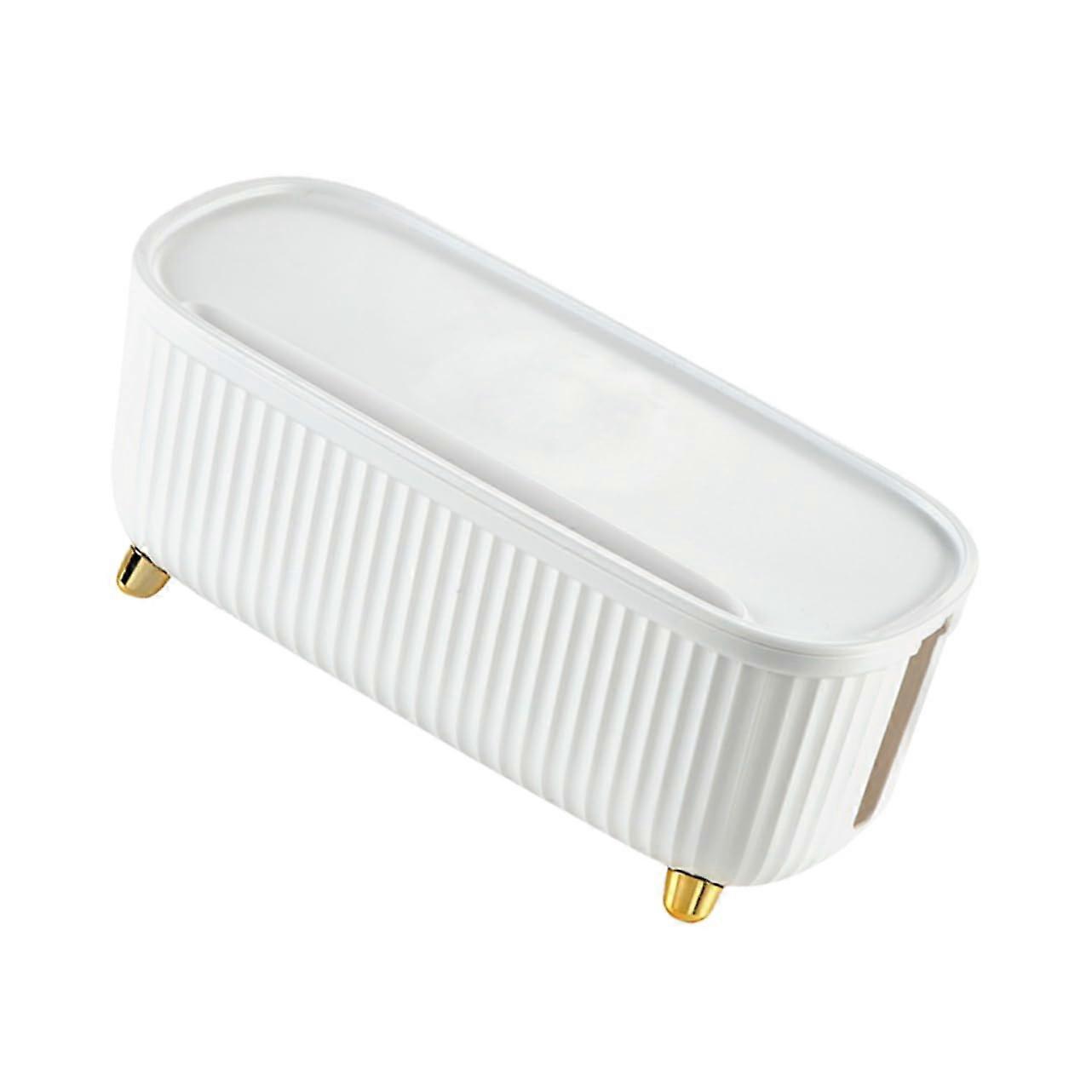 Cable Organizer Box for Effective Cable Management Storage Container for Power Cord Charging Cable Small Items Practical Durable Space Saving