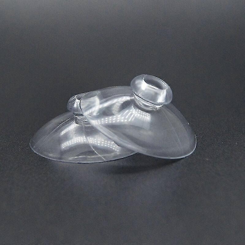 45mm genişliğinde PVC kancasız vantuzlar, kolay montaj için 20'li şeffaf plastik kancalar