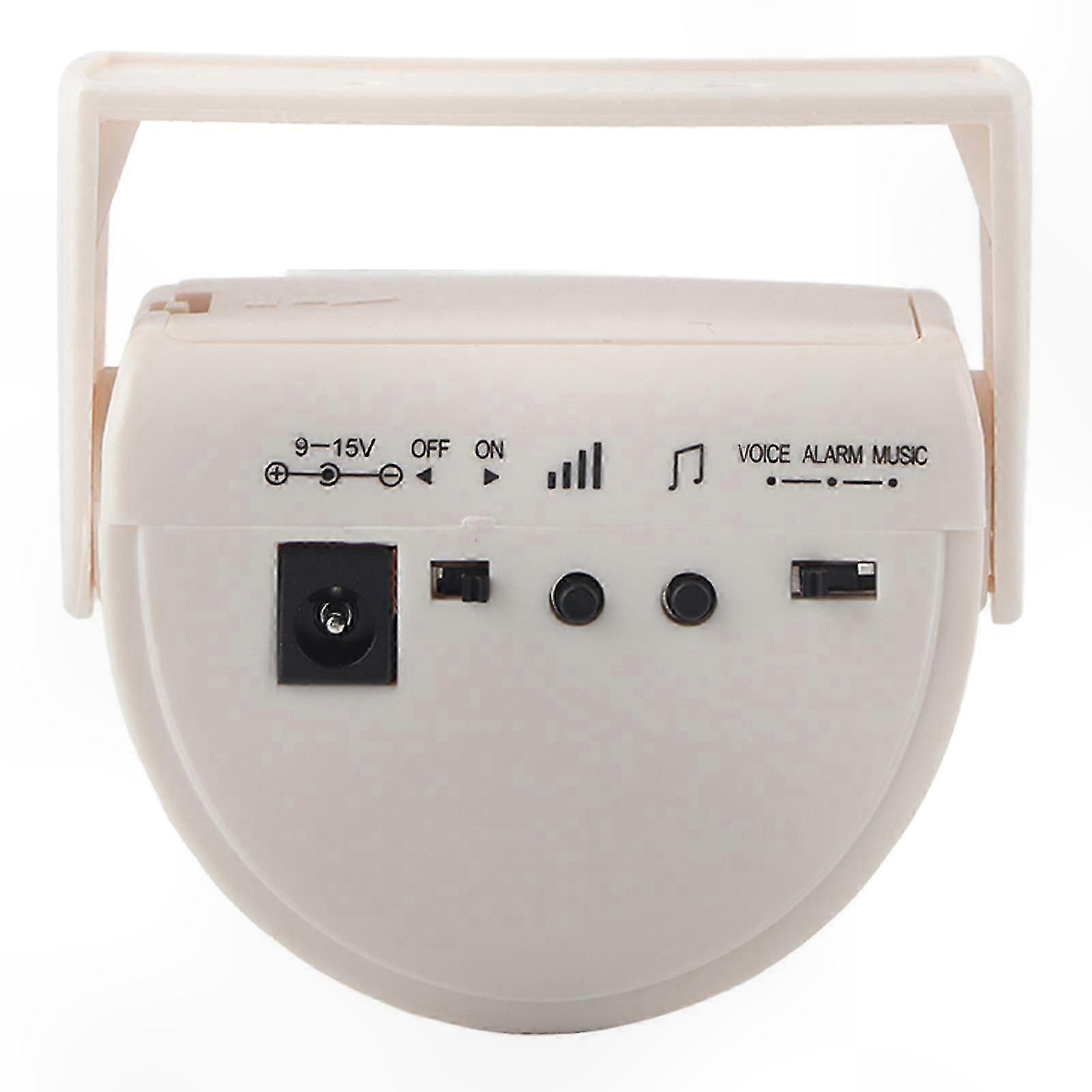 Wireless Welcome Voice Doorbell & Music Alarm with Infrared Motion Sensor - Ideal for Home & Hotel Guest Reception