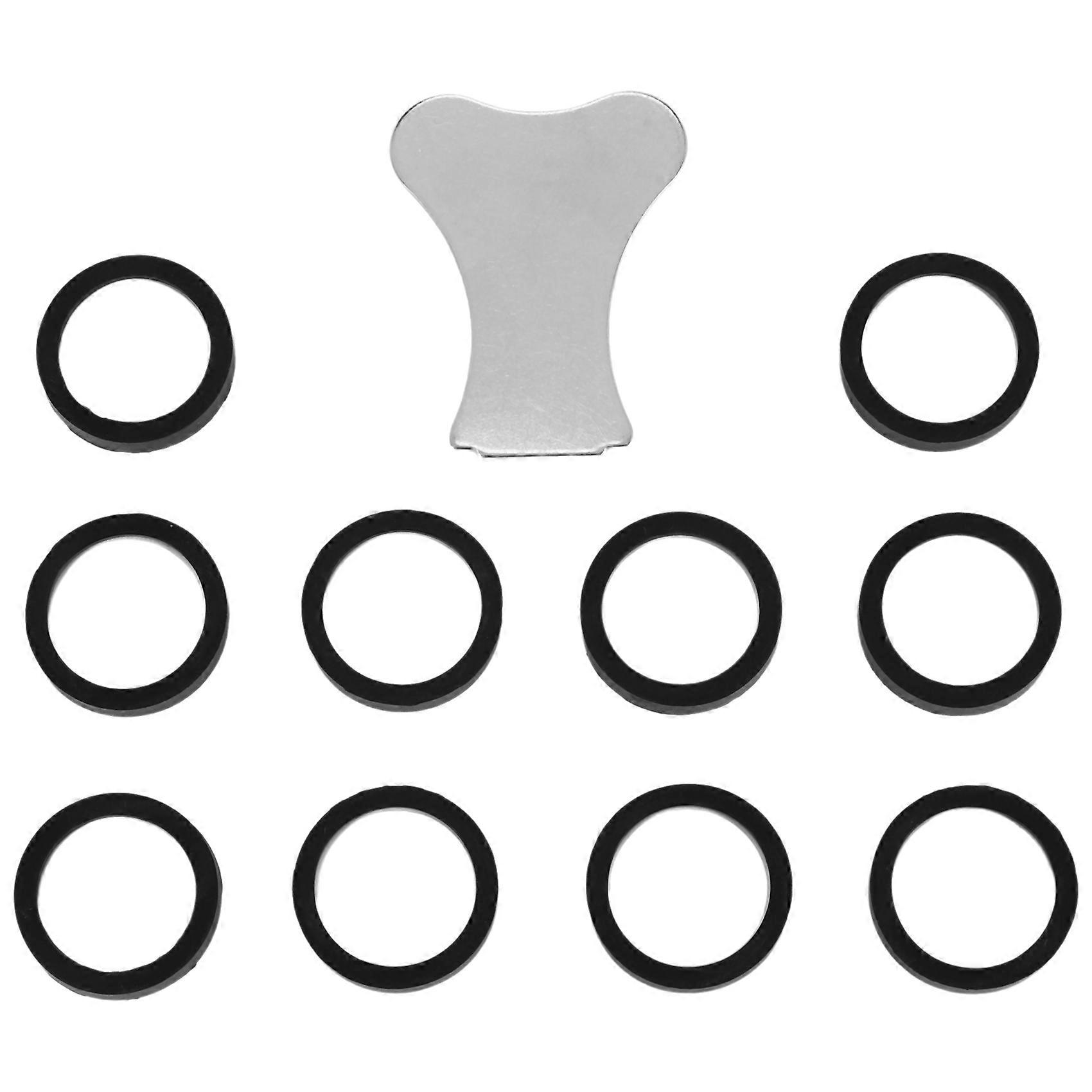 11Pcs Mist Maker Maintenance Kit, Ceramic Disk Ceramic Disk Key Replacement Parts Kits for Fog Machine