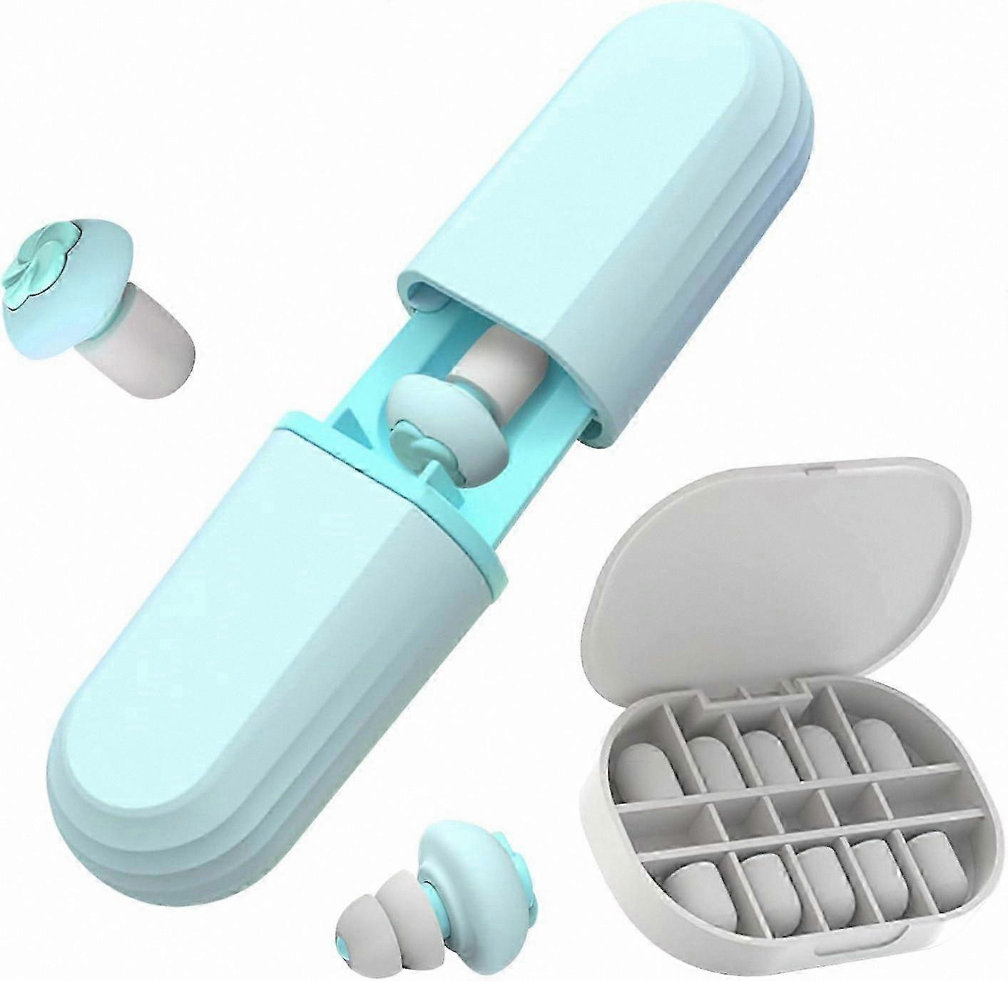 Silicone Ear Plugs for Sleep and Noise Reduction, Comfortable Hearing Protection for Adults