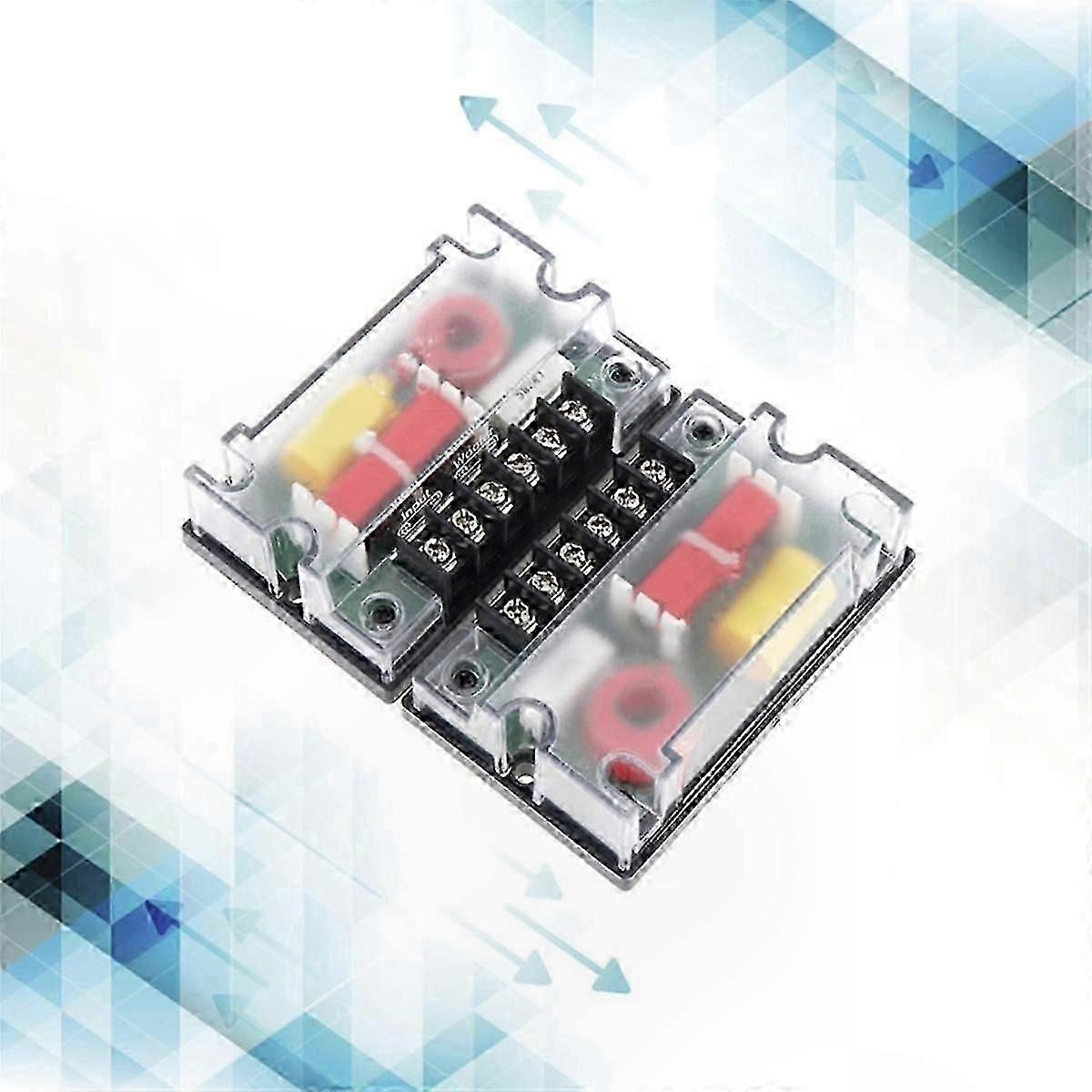 200W Two-Way Audio Speaker with Frequency Divider and Crossover Network