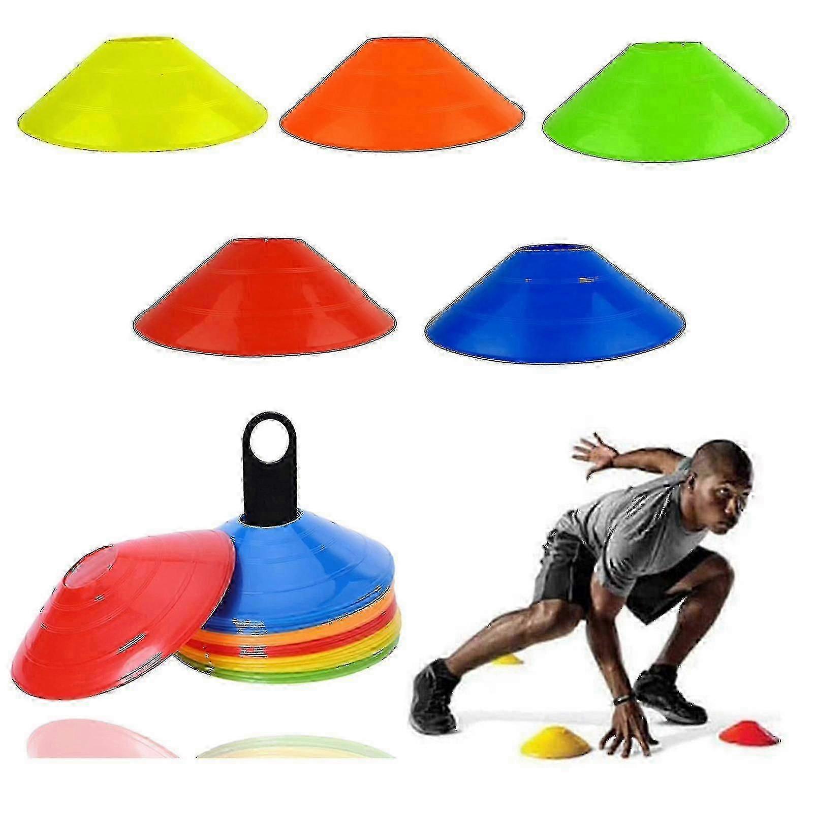 Marker Cones Athletic Cross Training Soccer Football Training Accessories Sports