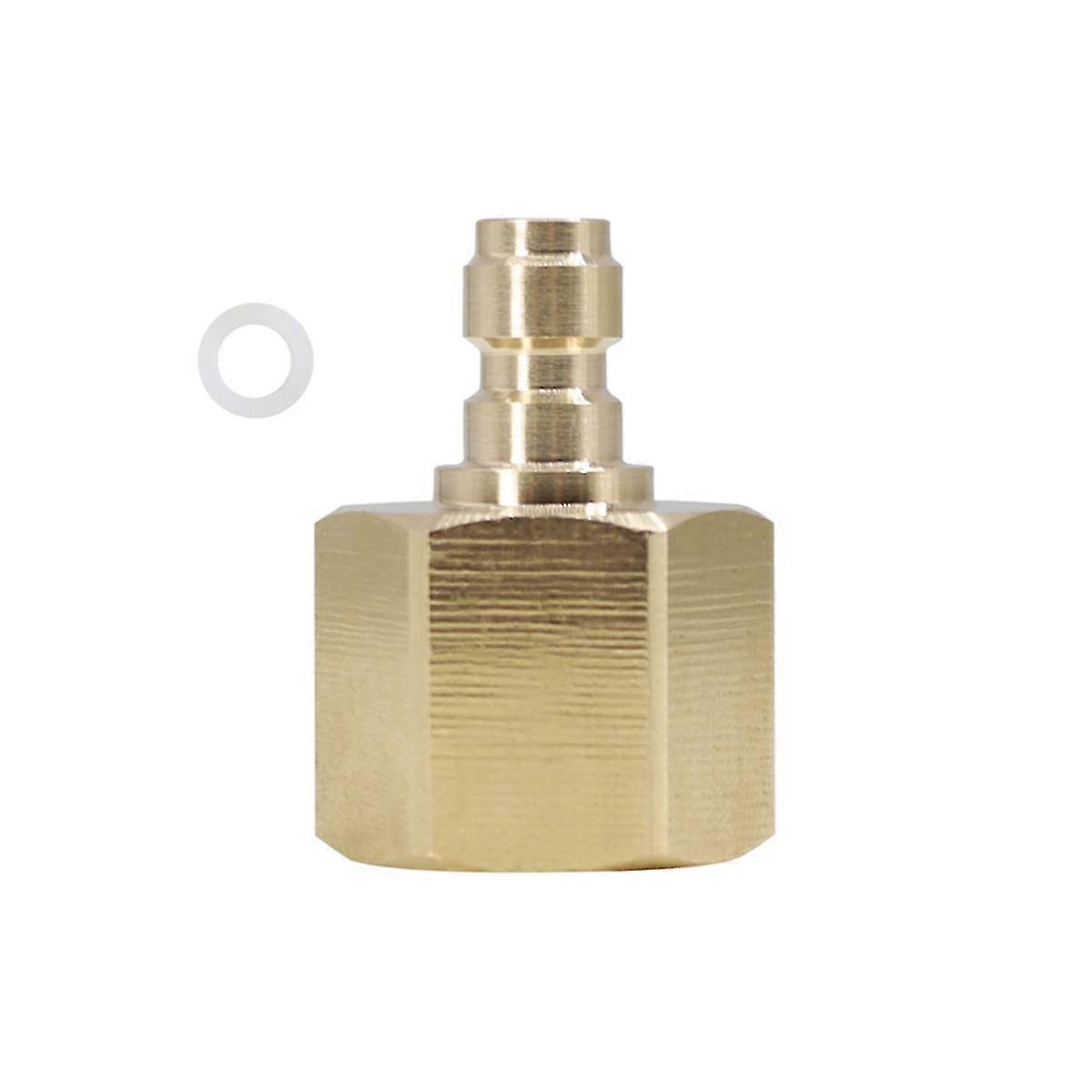 M16 Fill Adaptor Nipple Copper Quick Coupler 8mm Disconnect Fittings