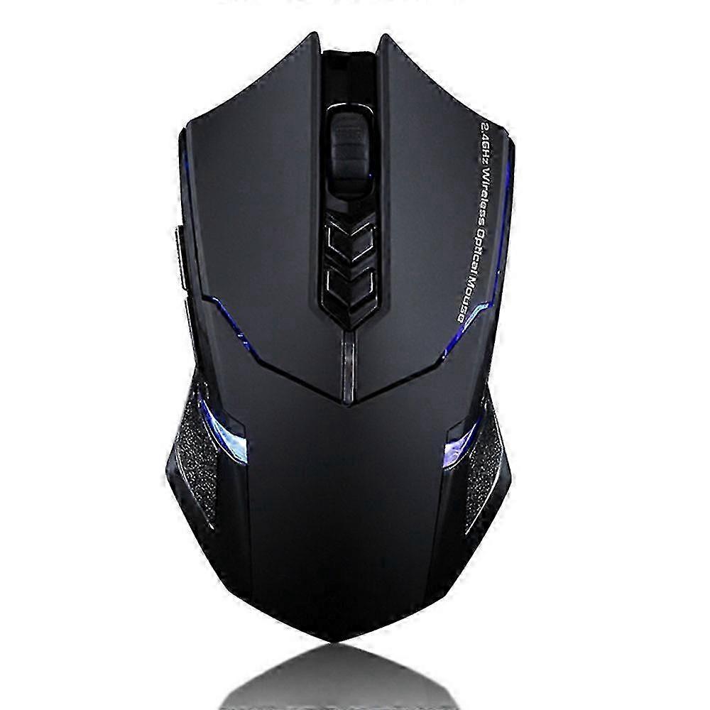 Wireless Gaming Mouse Breathing Backlit, 2 Programmable Side Buttons, 2000 Dpi, Ergonomic Grips 7-button Design