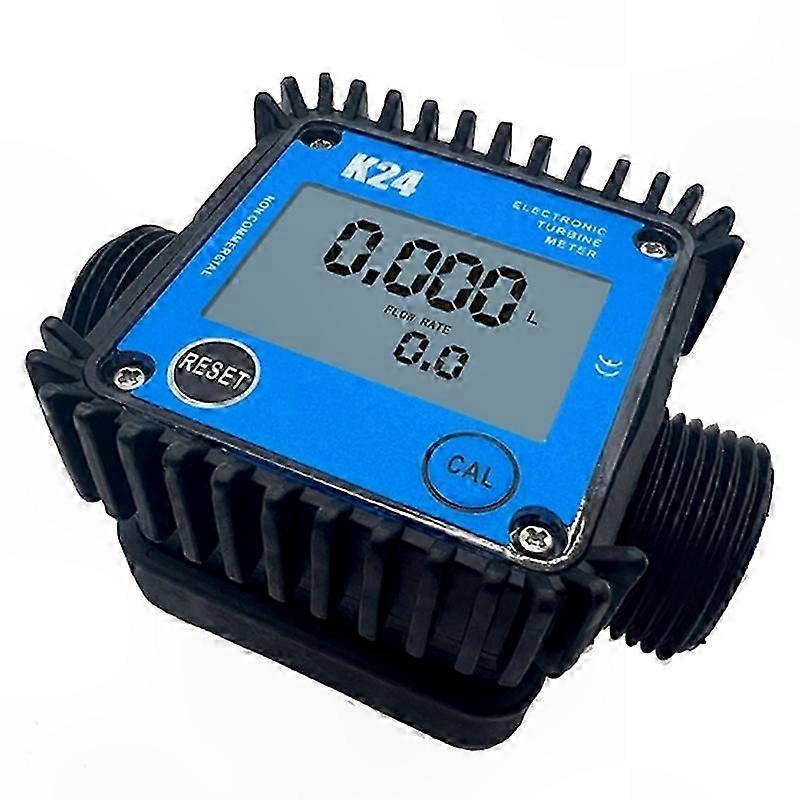 Digital LCD Flow Meter for Turbine & Diesel Applications - Precision Liquid and Water Flow Monitoring Solution