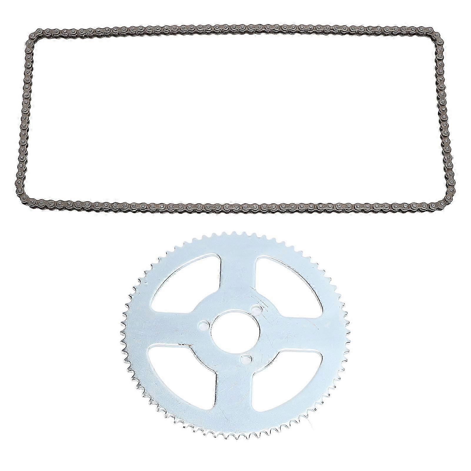 ChainSprocketKit 136LinksChainand68TSprocketSet 25H136LinkChain 68TRearSprocket SprocketChainCombo SprocketChainReplacement