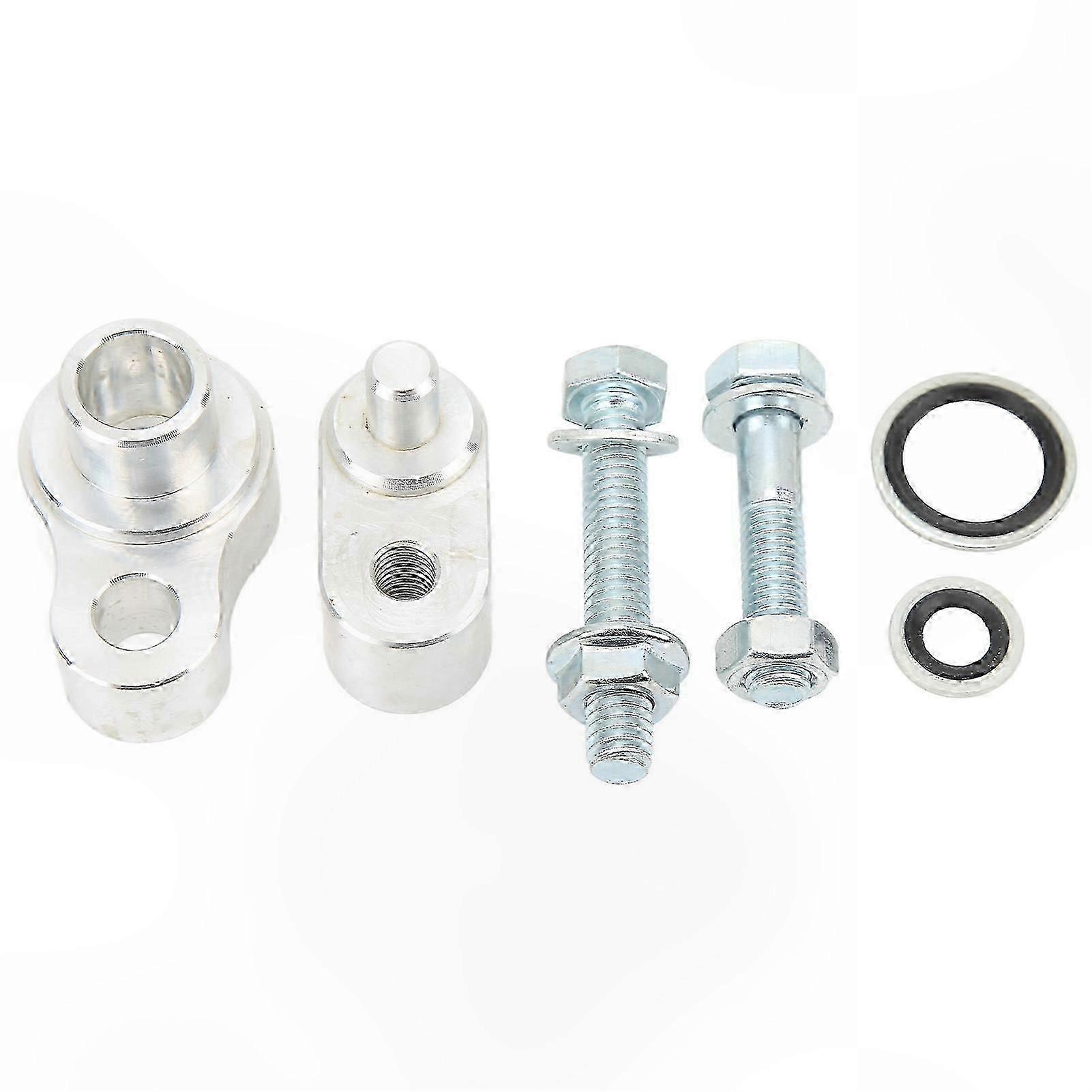 Aluminum AC Block Off Kit with Bolt and Gasket for Select Vehicles 2007-2015