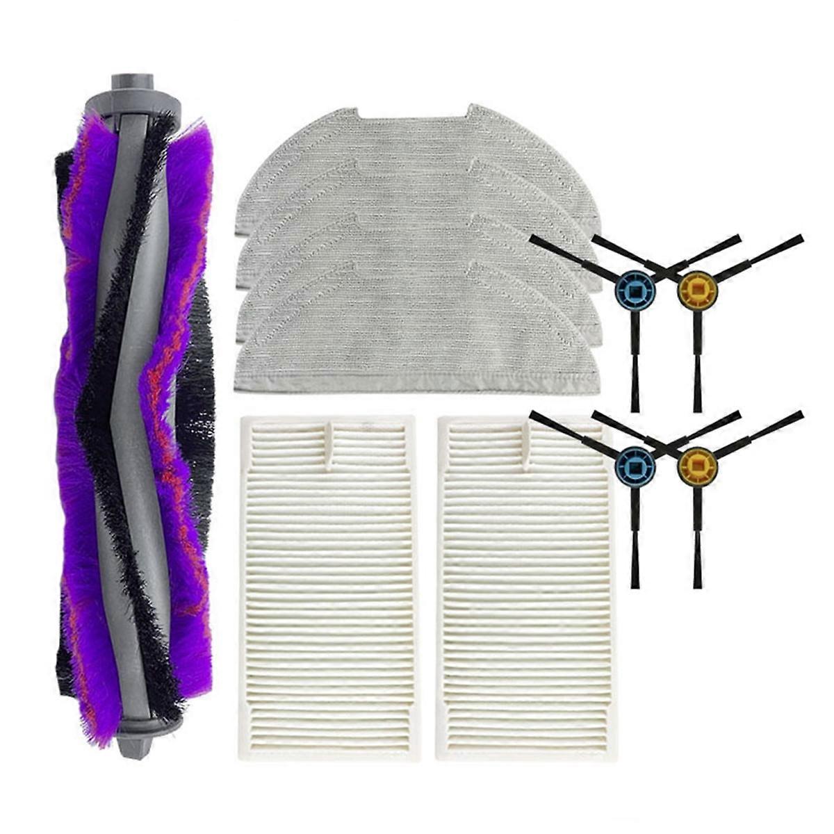 For M9/VCR S10 Plus/ E20 Plus NERE10s E10S/Obode A8 Accessories Main Side Brush Rag Hepa Filter