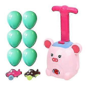 21X13cm Roze Stuk speelgoed Auto's 1 Set van het Speelgoed van het Beeldverhaalstuk speelgoed het Stuk speelgoed van de de Autointelligentie van de ballon het Speelgoed Kinderen Playthin