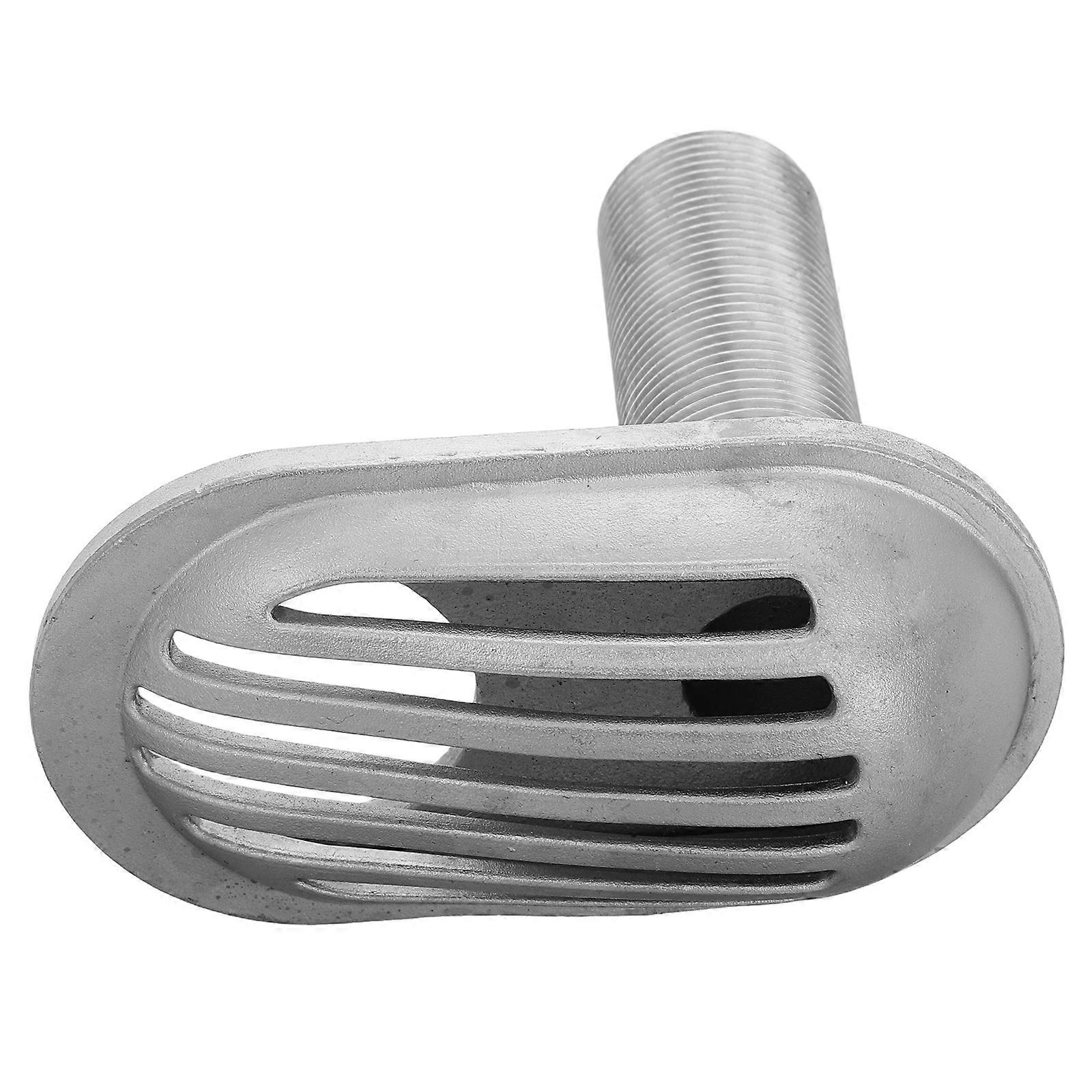 Marine Hardware Ship 1 Set Drainage Filter Threaded Inlet Strainer Stainless Steel Floor Drain Yacht Boat Deck Cover