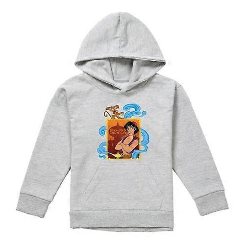 Aladdin Childrens/Kids Diamond In The Rough Abu Magic Lamp Pullover Hoodie