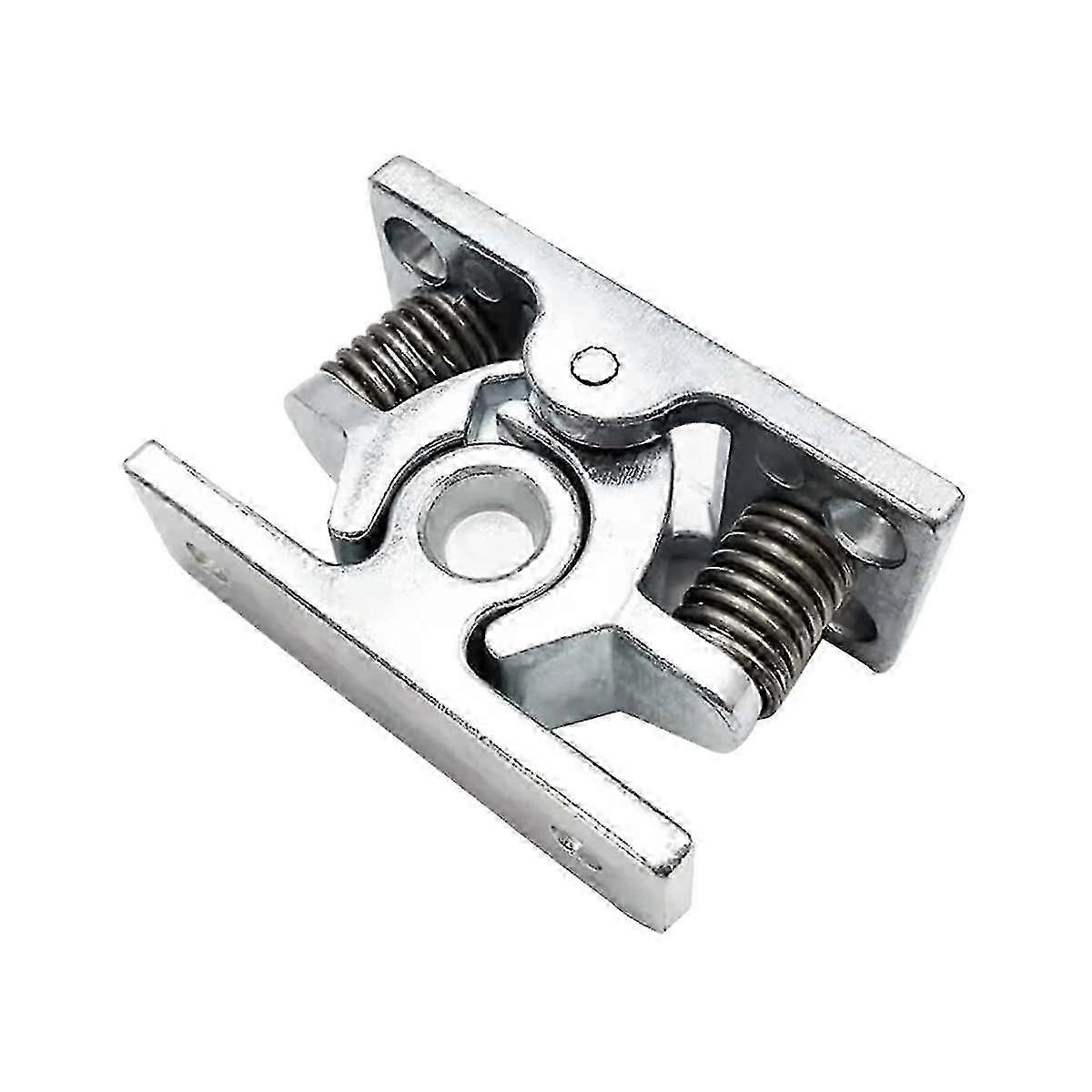 1pcs Spring Loaded Door Easy Lock Stop Catch Release Clamp Double Roller Catch (mp-4)