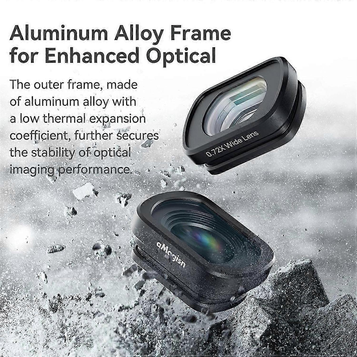 Lens for Pocket 3 Magnetic Mount Action Camera Accessories