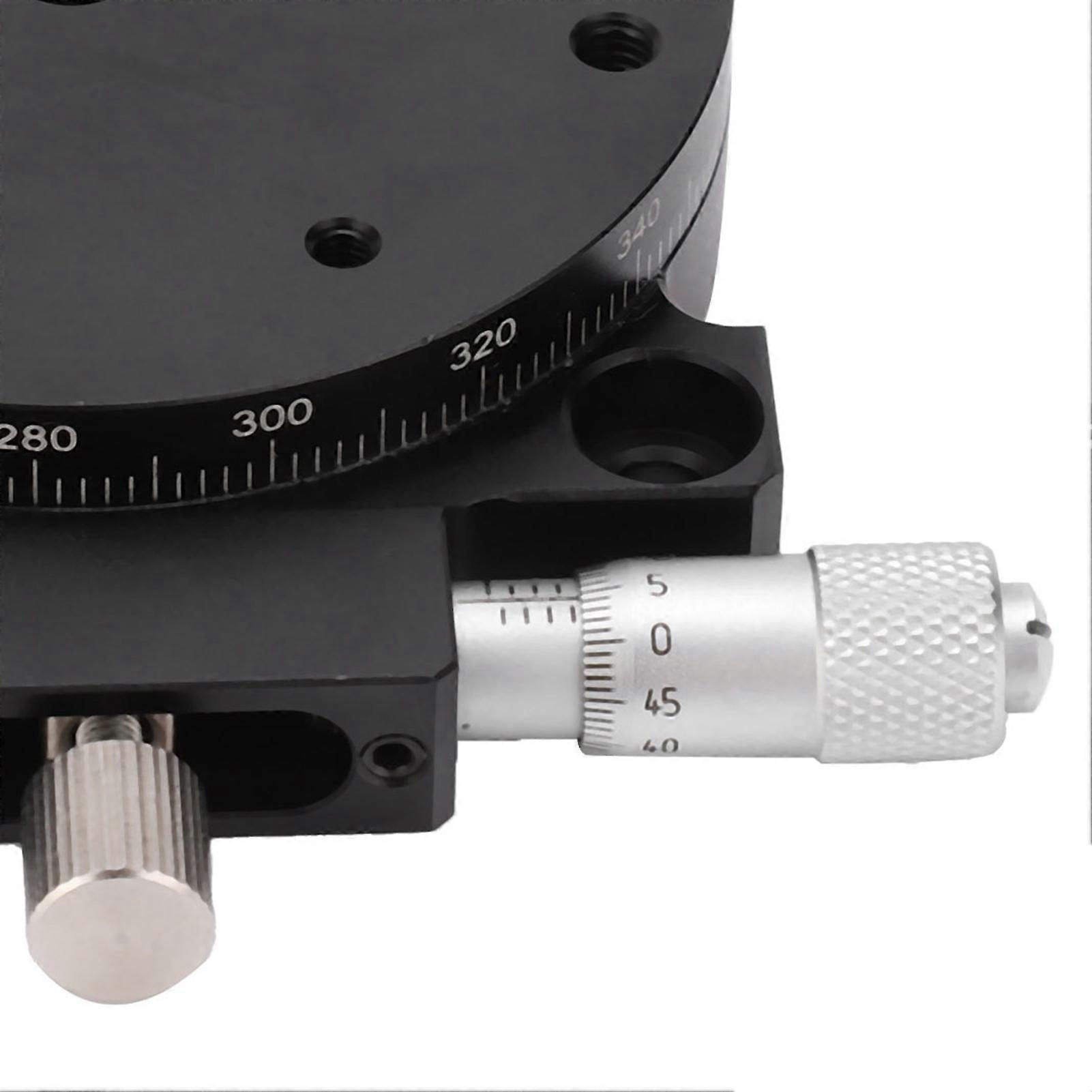 Manual Displacement Platform RS60-L 60mm 360° Rotating Linear Stage