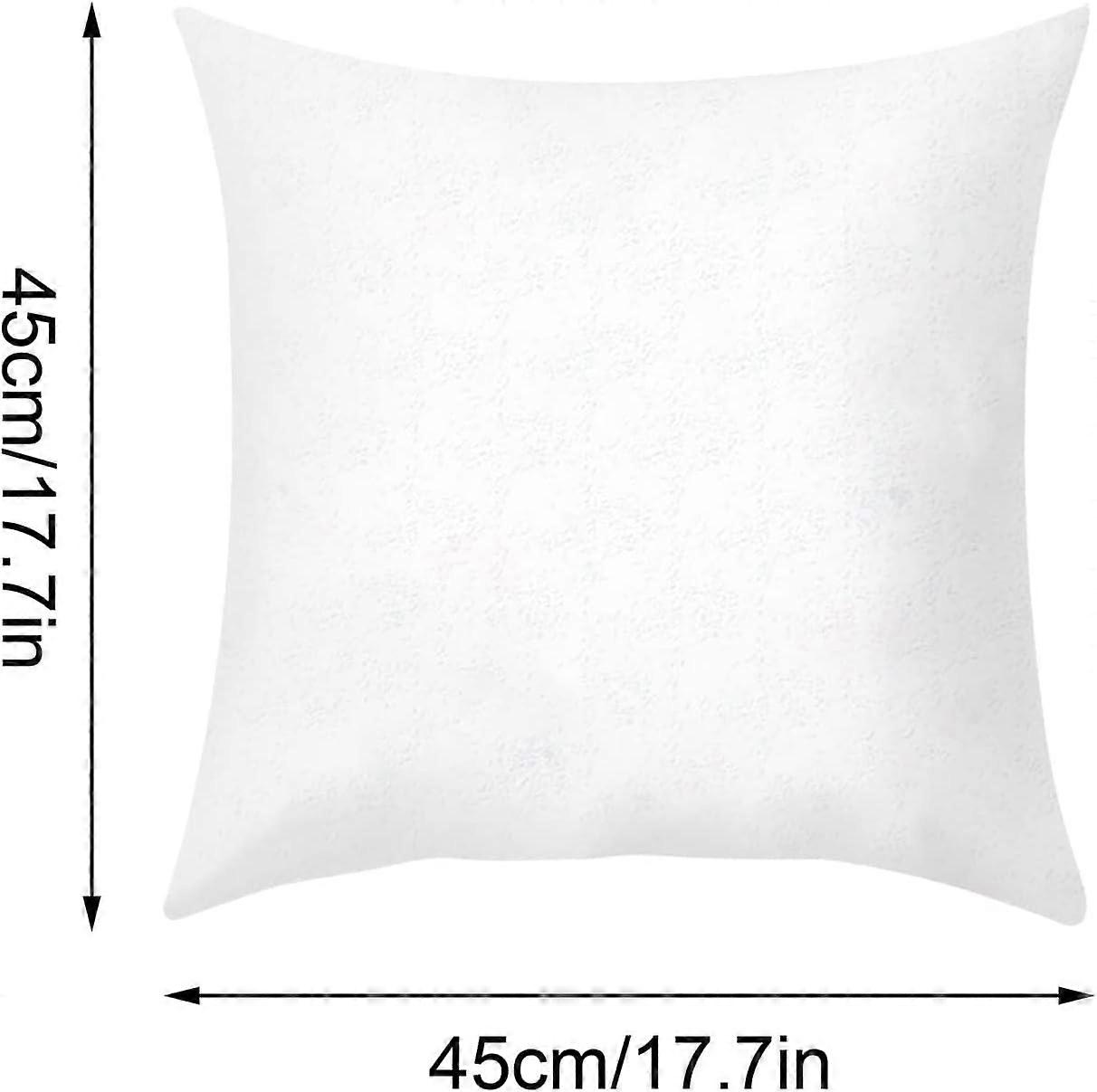 Pillowcase Modern Outdoor Linen Square 45cm x 45cm Decorative Cover For Sofa Sofa Beds And Cars