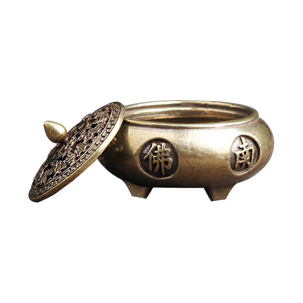 Creative Censer Holder Brass for Home 2Pcs Pack