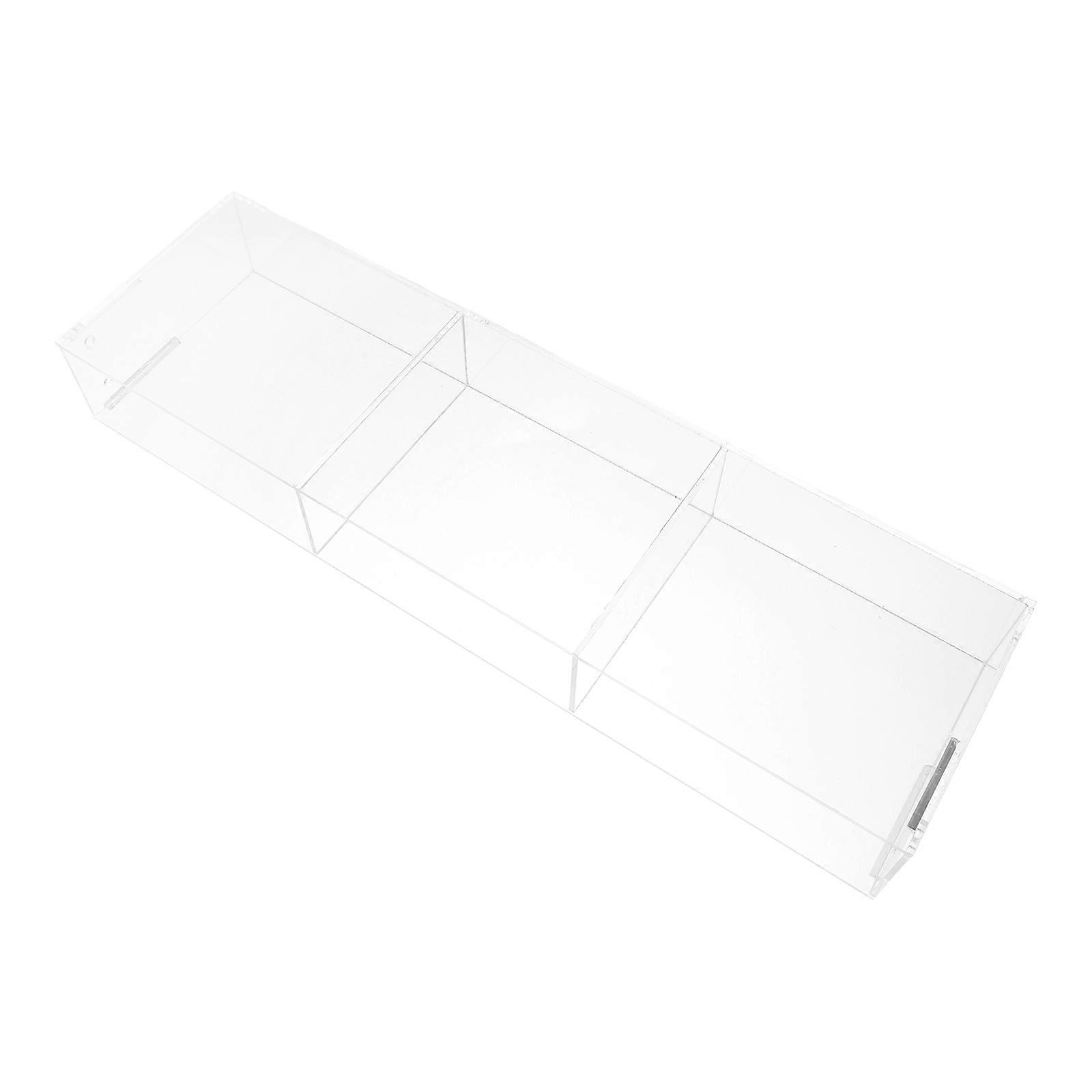 Postcard Display Stand Acrylic Holder for 5Pcs Greeting Cards and Brochures