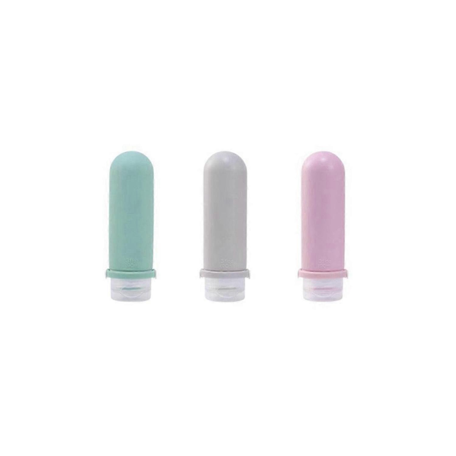 Portable Silicone Travel Bottles Liquid Container 90ml C