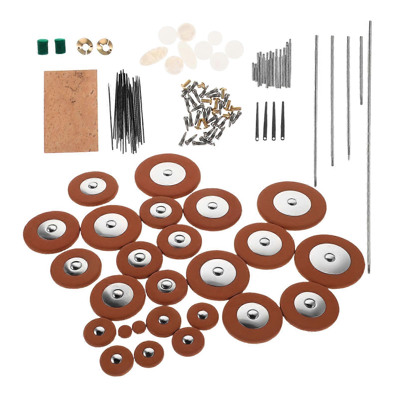 Tenor Saxophone Repair Kit for Accurate Sound Tone 4Sets with Pads and Corks