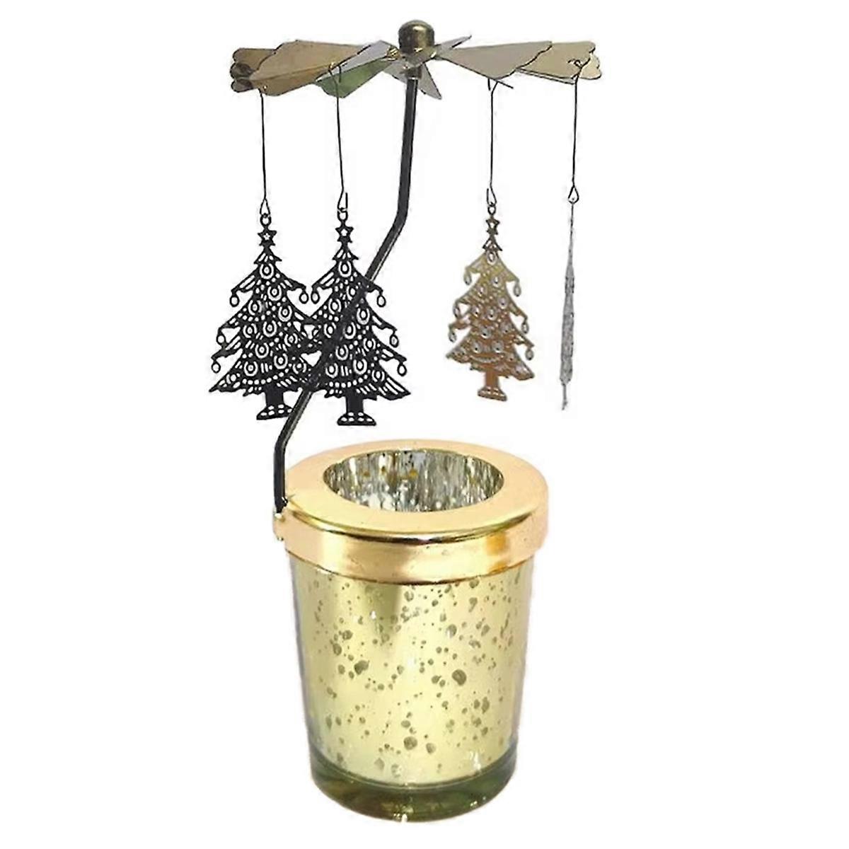 Rotating Candle Holder Candlelight Dinner Props,Tree