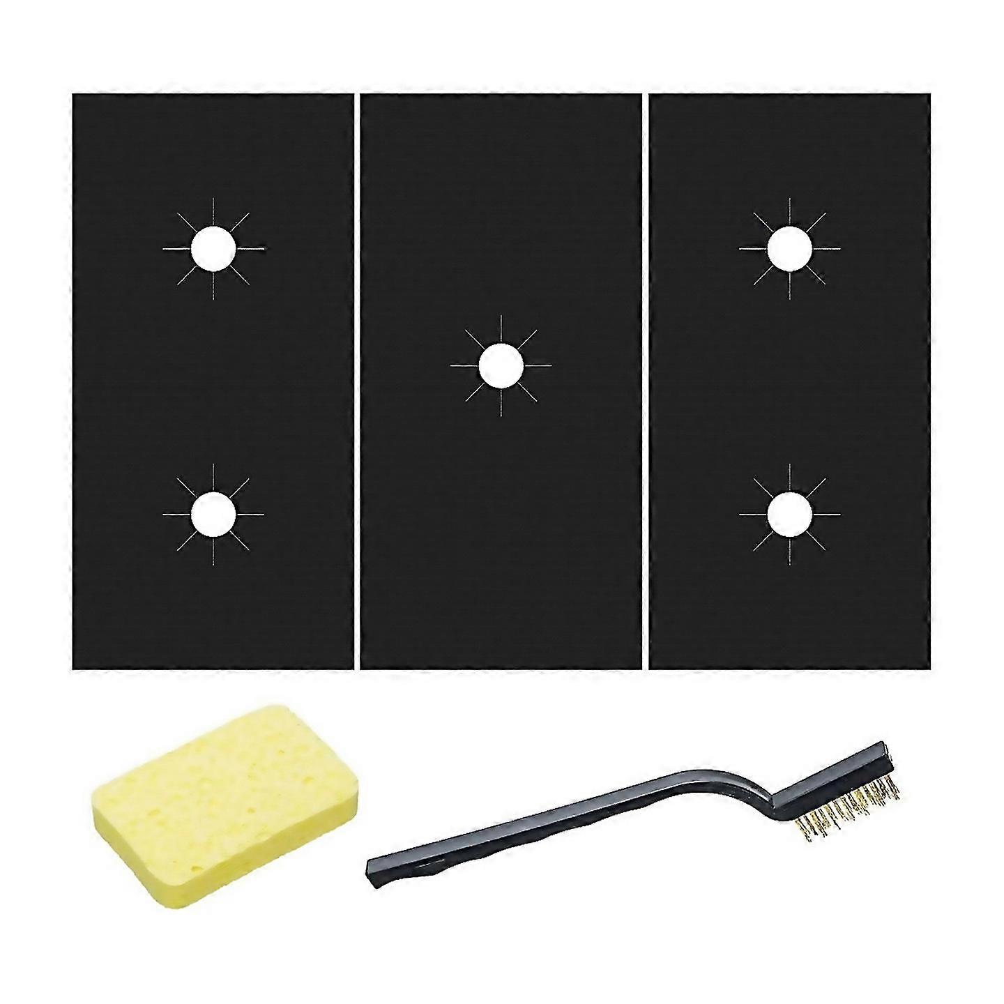 For 3pcs Stove Top Covers For Gas Burners Reusable Stove Protector