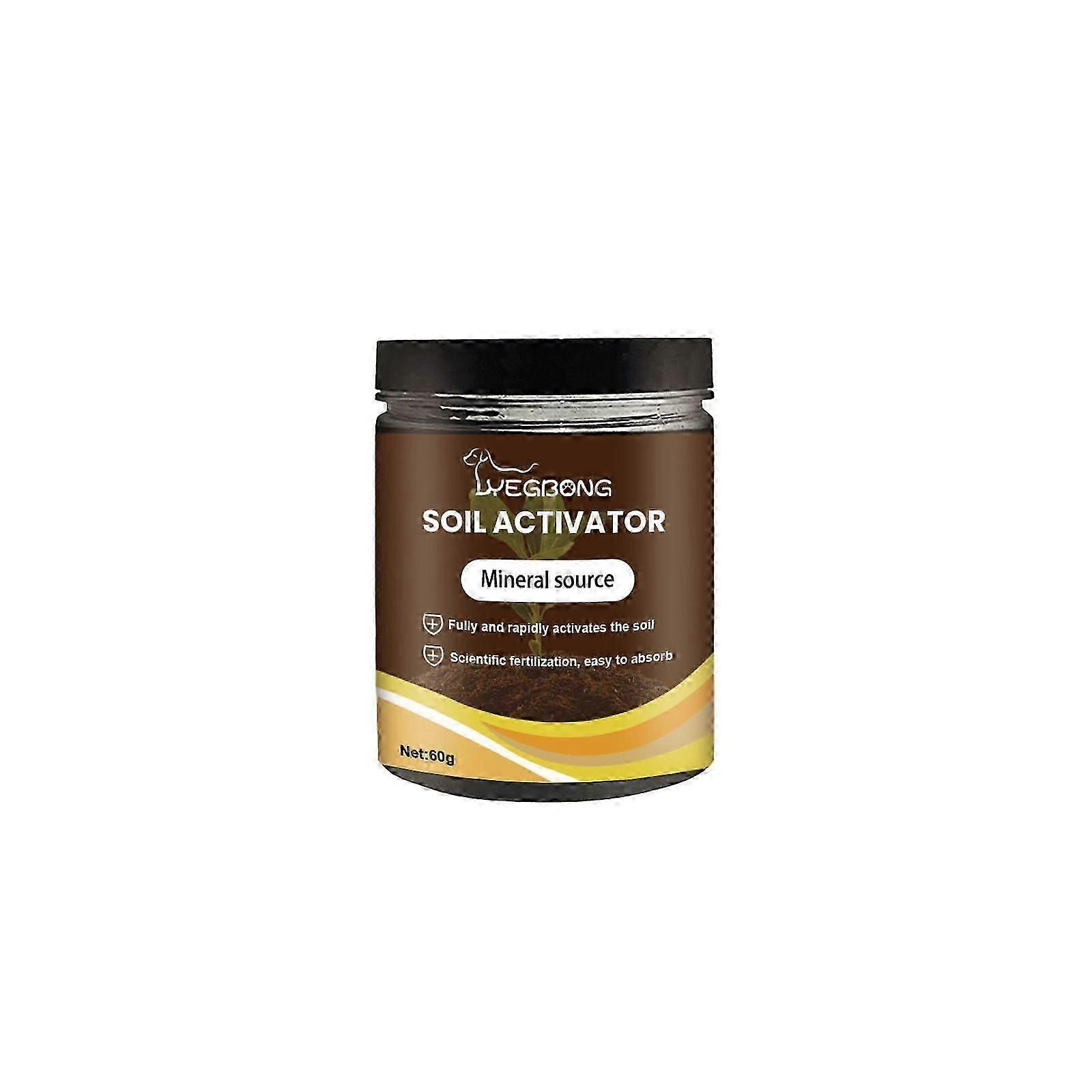 Yegbong Soil Activator Gardening Nutrient Soil Loose Soil Of Mineral Source Prevent Hardening And Promote Rooting Flower Fertilizer