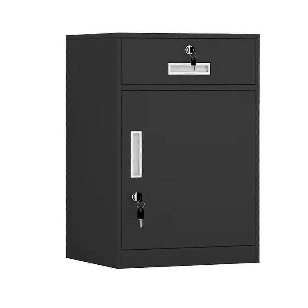 Filing Cabinet Under Desk File Cabinet With Lock Small Metal Filing Cabinet Home Office Drawer Organizer 44*39*65 cm