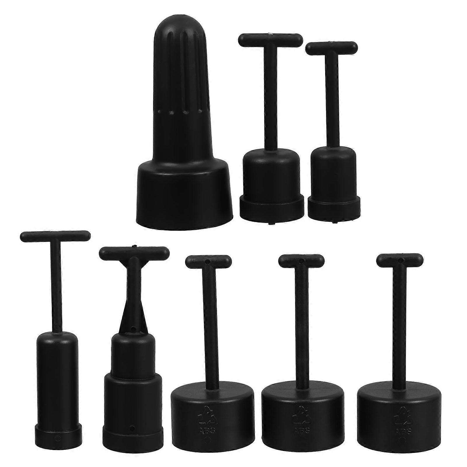 8pcs Light Socket Ring Removal Tool For E14 E26 E27 G9 Lamp Shades Plastic Retaining Ring Tool For Light Fixture And Repair