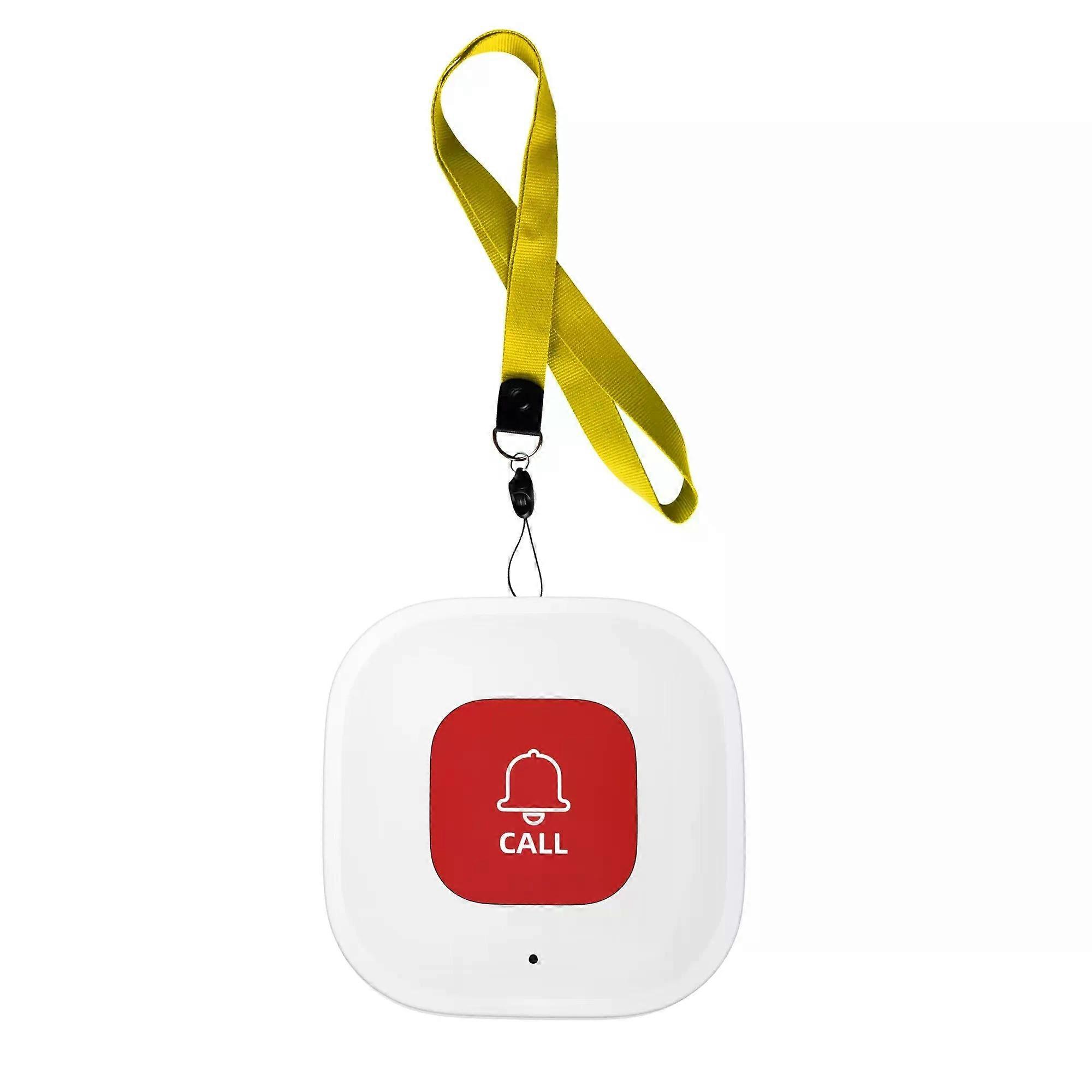 1 Button Round 3V 433Mhz Wireless Remote Control Switch SOS Panic Button Doorbell EV1527 Chip Learning Type