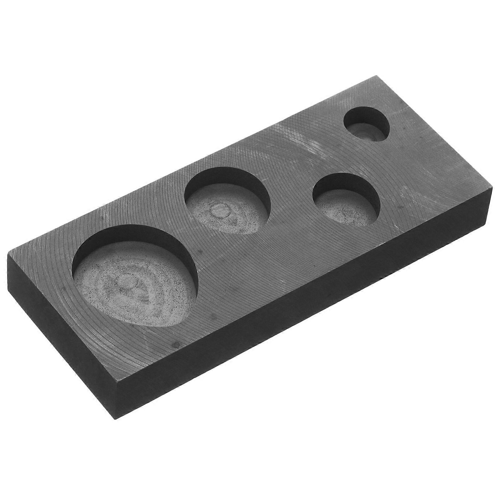 Graphite Casting Mold for Metal Casting 4Pcs Ingot Mold Tool