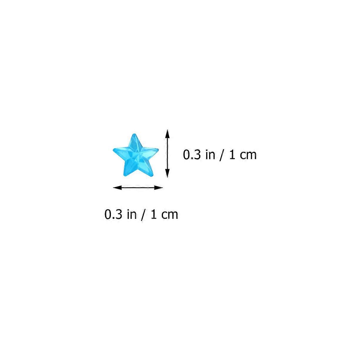 Crystal Sticker for Kids Acrylic Stickers for Decoration 5 Sheets Multi