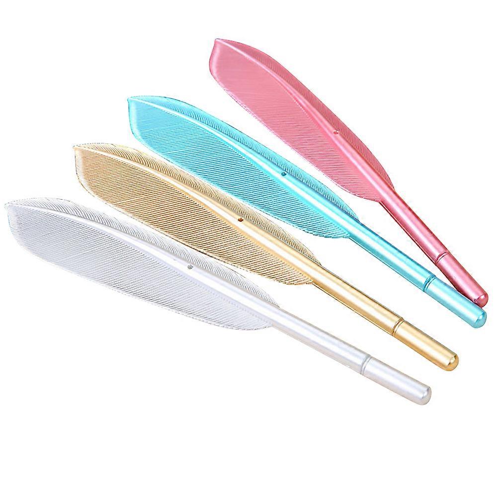 Style 4Pcs Gel Pens For School Office Supplies Assorted Color 0.5mm Tip Smooth Writing