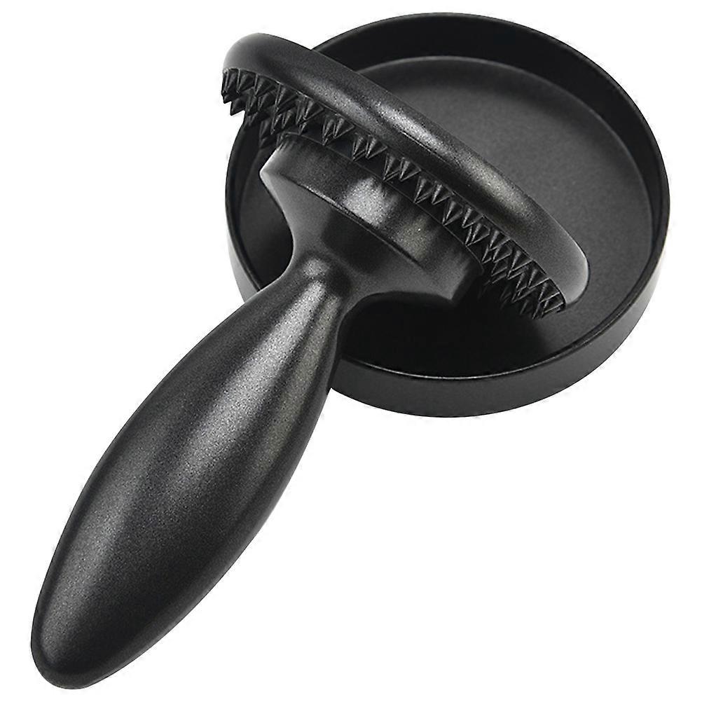 Burger Patty Maker Tool For Home Kitchen Use 14.5X10.1Cm Black Round Design Easy To Clean 3Pcs