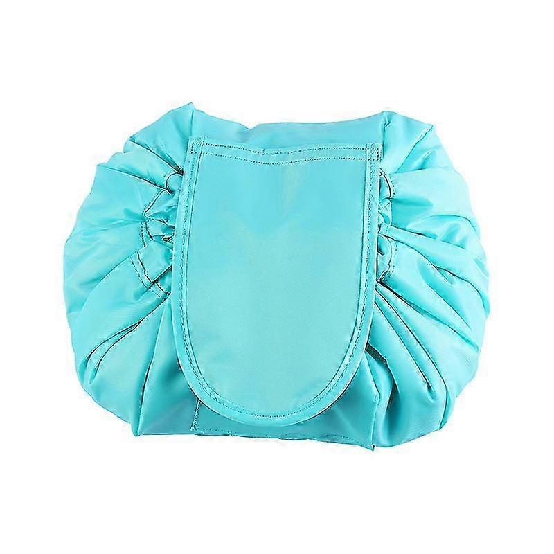 Lazy Drawstring Portable Large Travel Cosmetic Bag 2025
