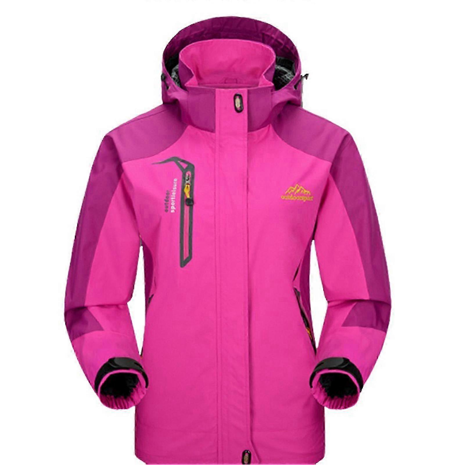 Windproof Rain Jacket Waterproof Hooded Casual Coats with Pockets for Outdoor Dating Walking 2025