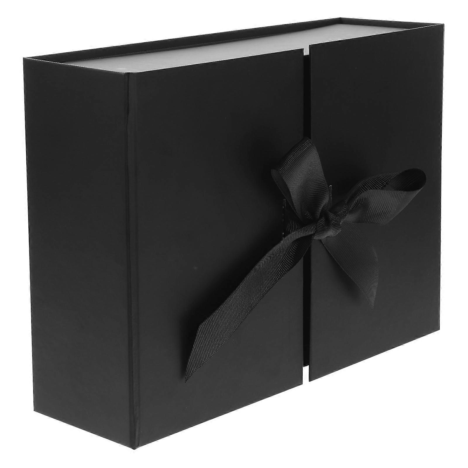 Premium Festival Box With Satin Ribbon For Various Occasions Such As Christmas And Valentine's Day 26.5x19x8cm 1Pack