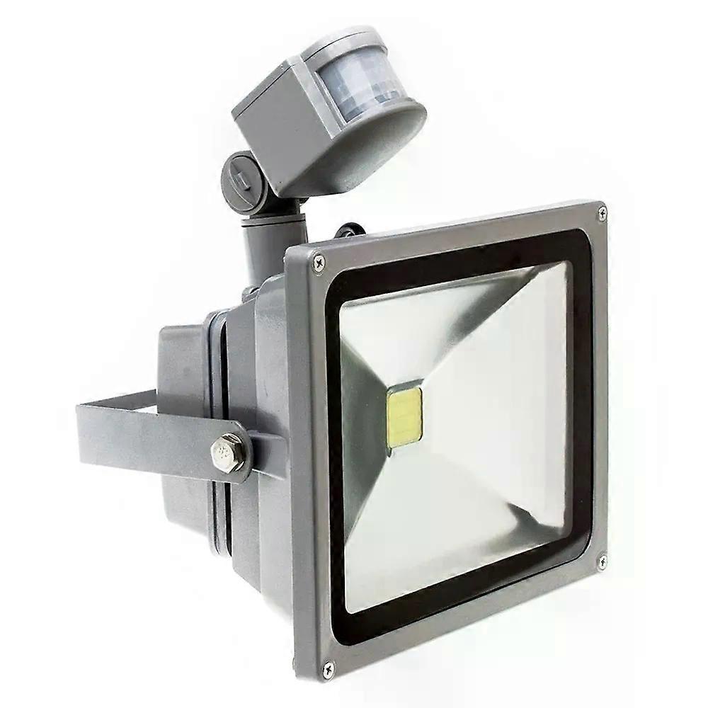 Warm White LED Spotlight floodlight Spotlight floodlight with LED lighting and PIR motion sensor (10 Watts)