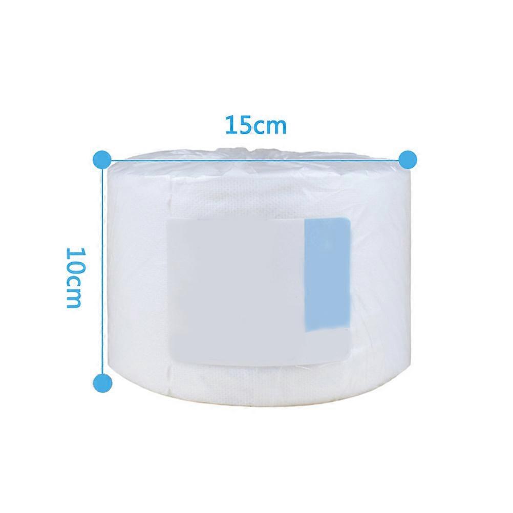 Disposable Wash Towel 1 Roll White Cotton Towel For Sensitive Skin Users Travel Outdoor And Party Use 18M Length Wet And Dry Use