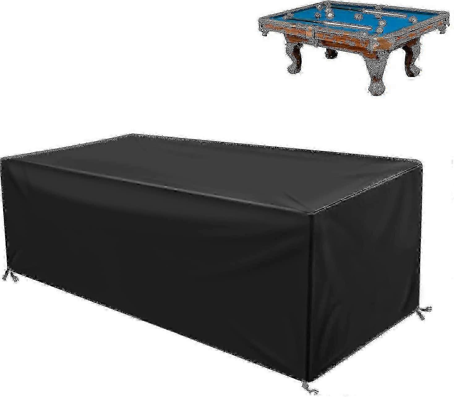 7/8 / 9ft Bilardo Masası Örtüsü, Dış Mekan Mobilya Örtüsü-