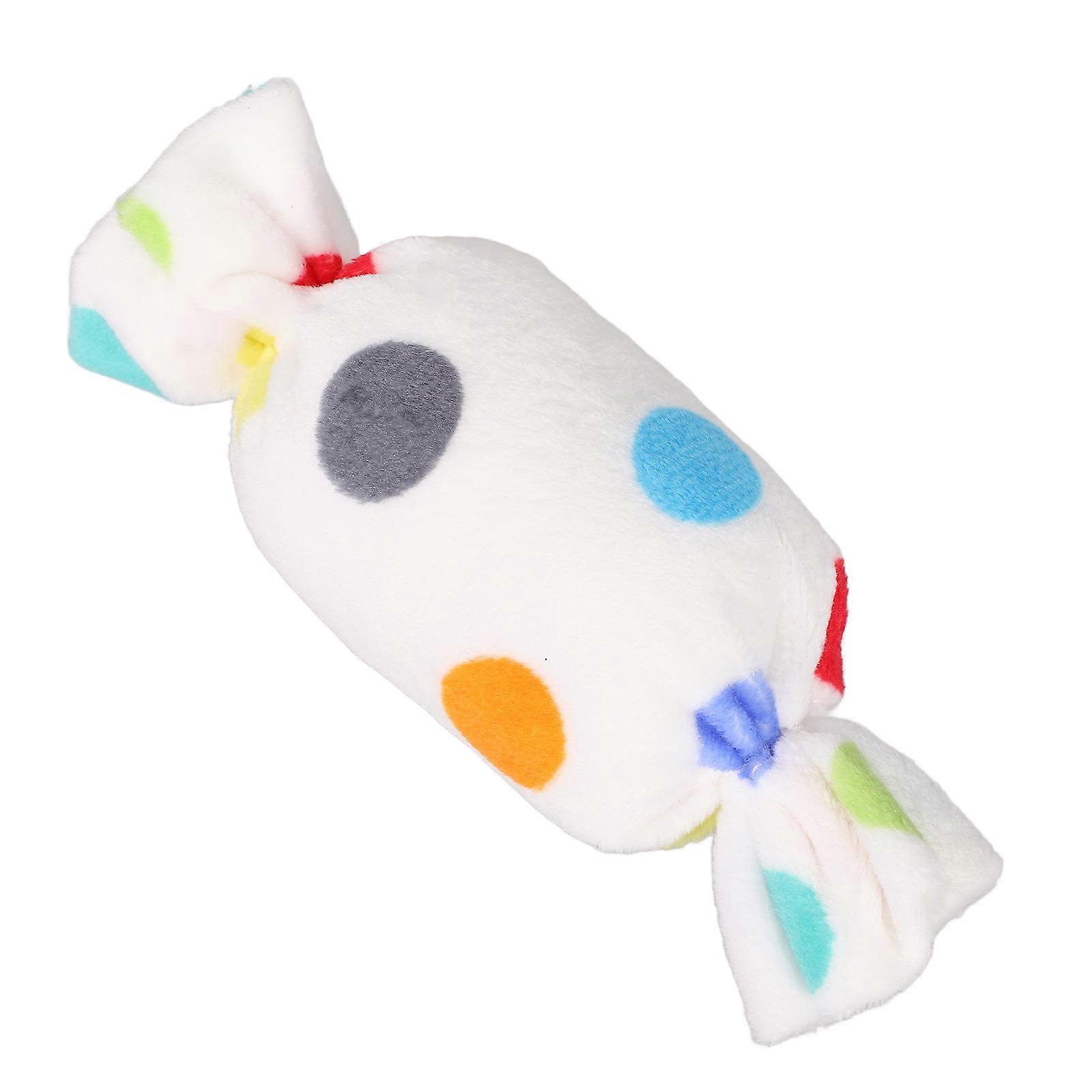 Interactive Dog Toy Plush Candy Style for Chewing 4Pcs Pack